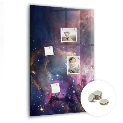 Quadro magnético decorativo Espaço galáctico