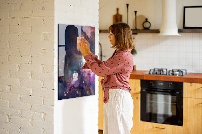 Quadro magnético decorativo Espaço galáctico