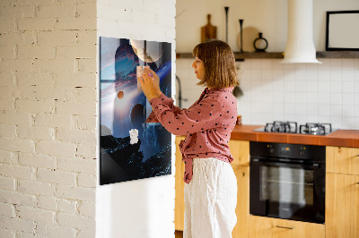 Quadro magnético Galáxia espacial