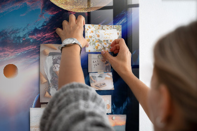 Quadro magnético Galáxia espacial