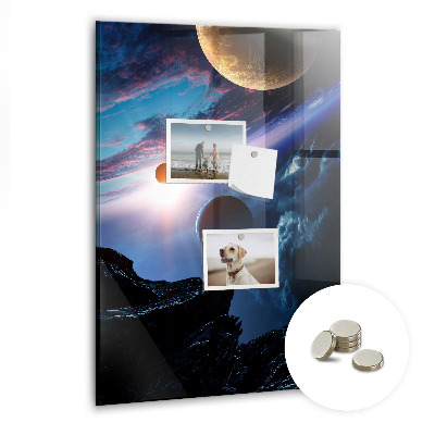 Quadro magnético Galáxia espacial