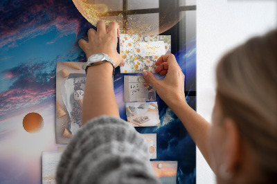 Quadro magnético Galáxia espacial