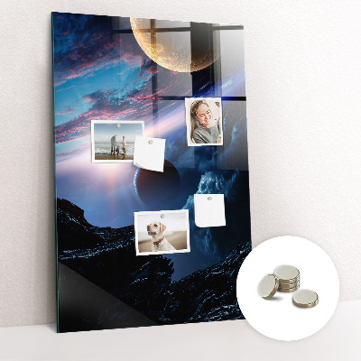 Quadro magnético Galáxia espacial