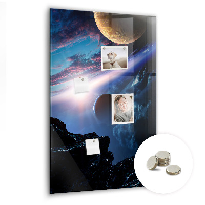 Quadro magnético Galáxia espacial