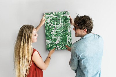 Quadro magnético Folhas da planta Monstera