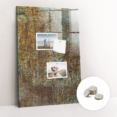 Quadro magnético decorativo Ferrugem