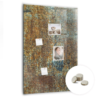 Quadro magnético decorativo Ferrugem
