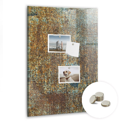 Quadro magnético decorativo Ferrugem