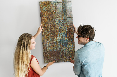 Quadro magnético decorativo Ferrugem