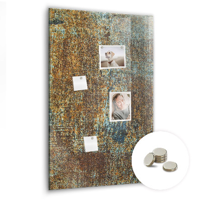 Quadro magnético decorativo Ferrugem