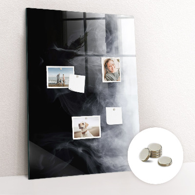 Lousa de vidro magnética Fumaça