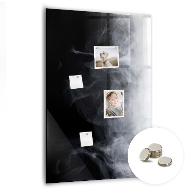 Lousa de vidro magnética Fumaça