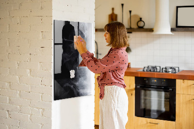 Lousa de vidro magnética Fumaça