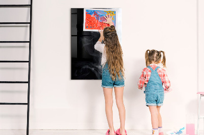 Lousa de vidro magnética Fumaça