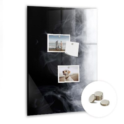 Lousa de vidro magnética Fumaça