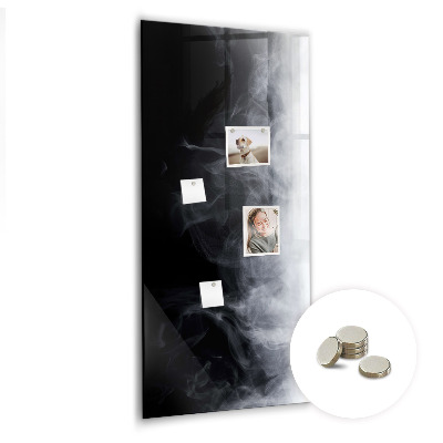 Lousa de vidro magnética Fumaça