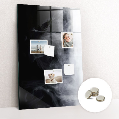 Lousa de vidro magnética Fumaça