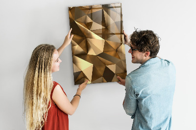 Quadro magnético Abstração 3D