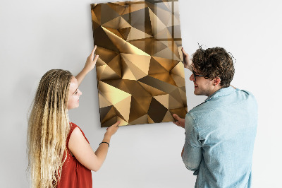 Quadro magnético Abstração 3D