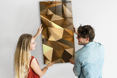 Quadro magnético Abstração 3D