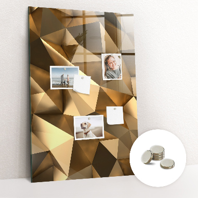 Quadro magnético Abstração 3D