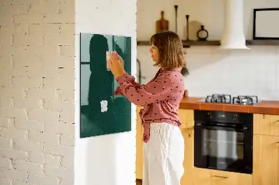 Quadro magnético para desenhar com padrão linear de folhas