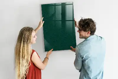 Quadro magnético para desenhar com padrão linear de folhas