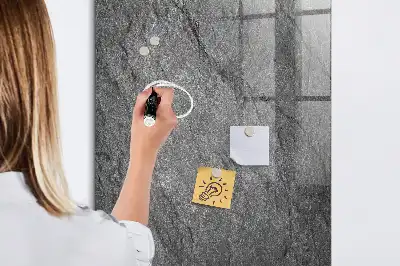 Quadro magnético para desenhar com textura de ferrugem