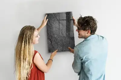 Quadro magnético para desenhar com textura de ferrugem