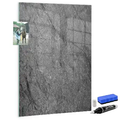 Quadro magnético para desenhar com textura de ferrugem