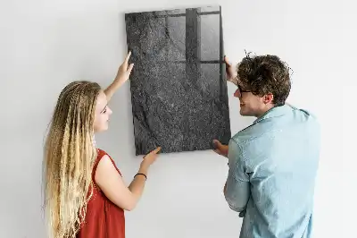 Quadro magnético para desenhar com textura de ferrugem