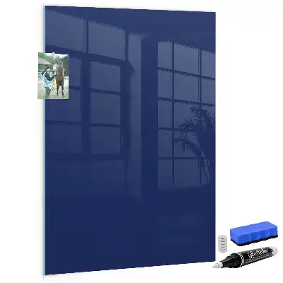 Quadro magnético com caneta na cor preto-noite