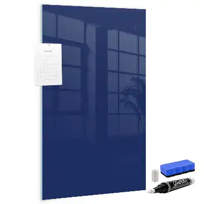 Quadro magnético com caneta na cor preto-noite