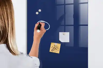 Quadro magnético com caneta na cor preto-noite