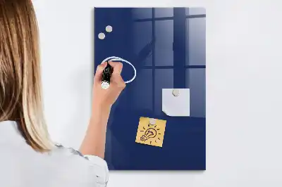 Quadro magnético com caneta na cor preto-noite