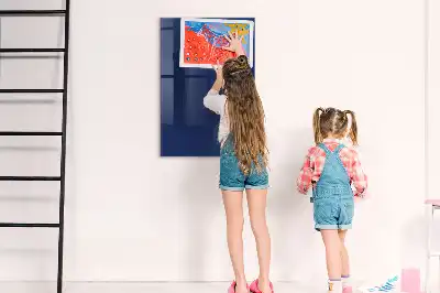 Quadro magnético com caneta na cor preto-noite