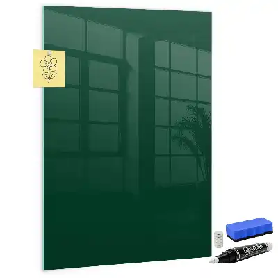 Quadro magnético para desenhar na cor verde-garrafa