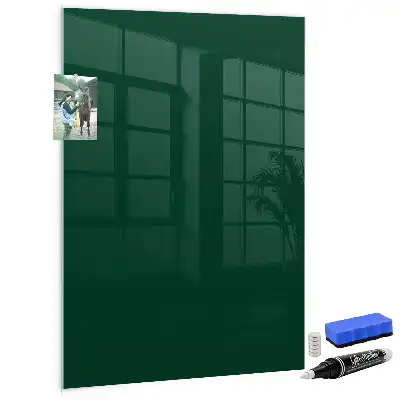 Quadro magnético para desenhar na cor verde-garrafa
