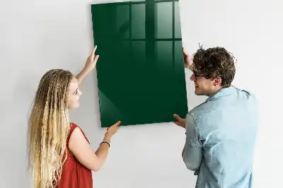 Quadro magnético para desenhar na cor verde-garrafa