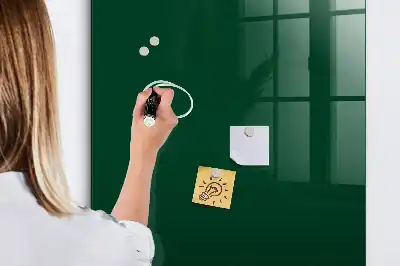 Quadro magnético para desenhar na cor verde-garrafa