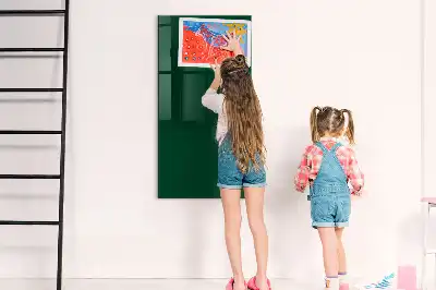 Quadro magnético para desenhar na cor verde-garrafa