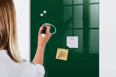 Quadro magnético para desenhar na cor verde-garrafa