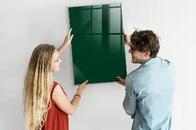 Quadro magnético para desenhar na cor verde-garrafa