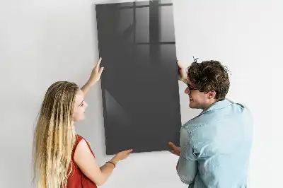 Quadro magnético com caneta na cor cinza