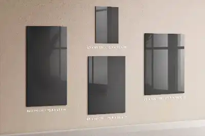 Quadro magnético com caneta na cor cinza
