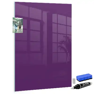 Quadro magnético para desenho na cor roxa
