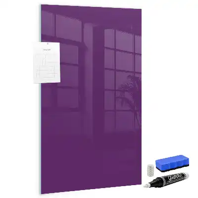 Quadro magnético para desenho na cor roxa