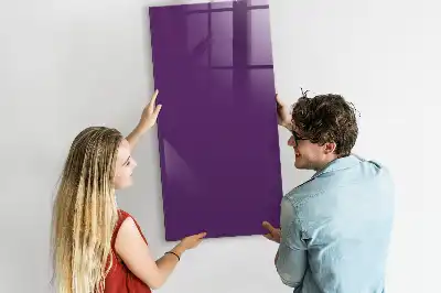 Quadro magnético para desenho na cor roxa
