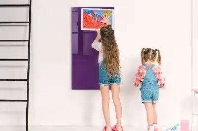 Quadro magnético para desenho na cor roxa
