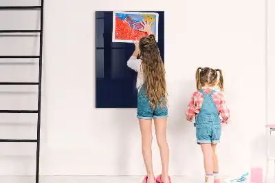 Quadro magnético com caneta na cor azul-marinho escuro
